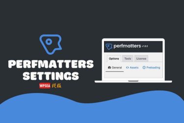 [汉化] Perfmatters 轻量级网站性能优化插件 v2.0.6