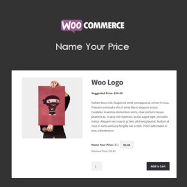 wordpress商城自定义产品价格 WooCommerce Name Your Price v3.3.10