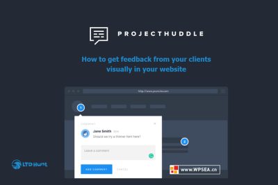[汉化] ProjectHuddle v4.5.6 项目交互式反馈评论 WordPress 插件