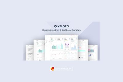 Xeloro – 网站管理和仪表盘模板 HTML 模板套装