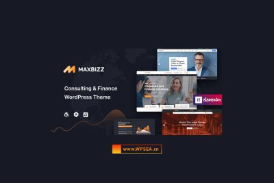 【汉化】Maxbizz 企业金融咨询在线业务wordpress网站 v1.2.2