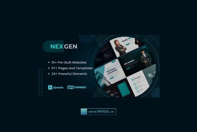 【汉化】Nexgen 金融物流商业咨询企业 WordPress 主题 v1.1.0