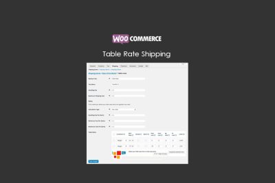 [汉化] WooCommerce Table Rate Shipping v3.1.1 运费费率表